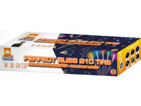 Feu d'artifice à tirer soi-même Perfect Bliss 210 coups Soft Power Pyragric Le Tigre